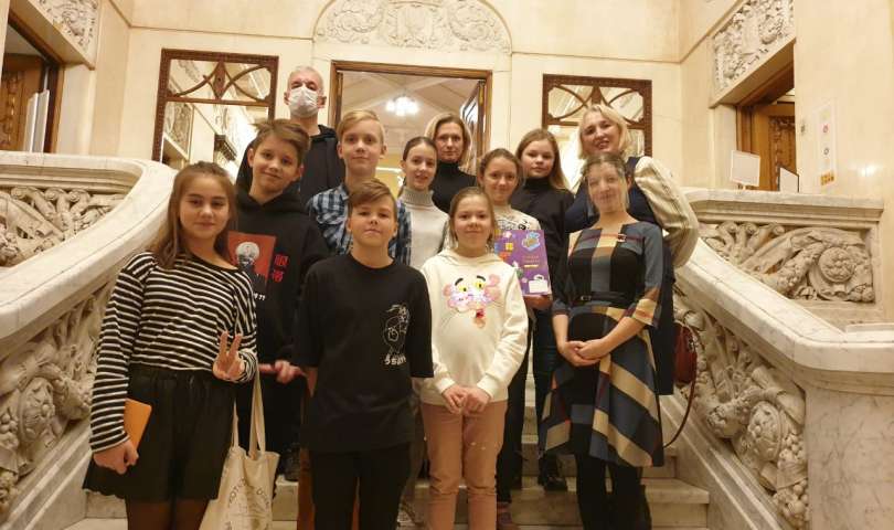 Команды из 5.3 класса продолжили своё путешествие по музеям Санкт-Петербурга
